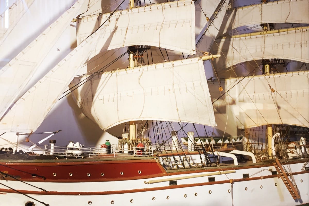 Schiffsmodelle im Stadtgeschichtlichen Museum Wolgast